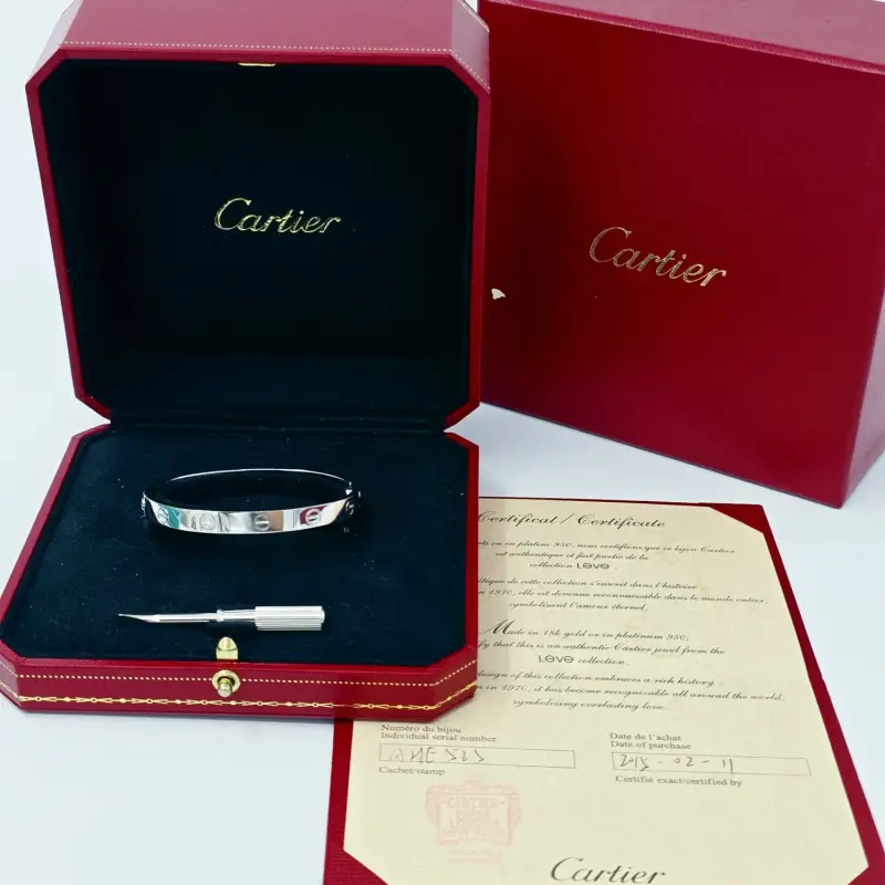 Cartier Cartier Love Bracelet 750WG 16  AHE525 2015