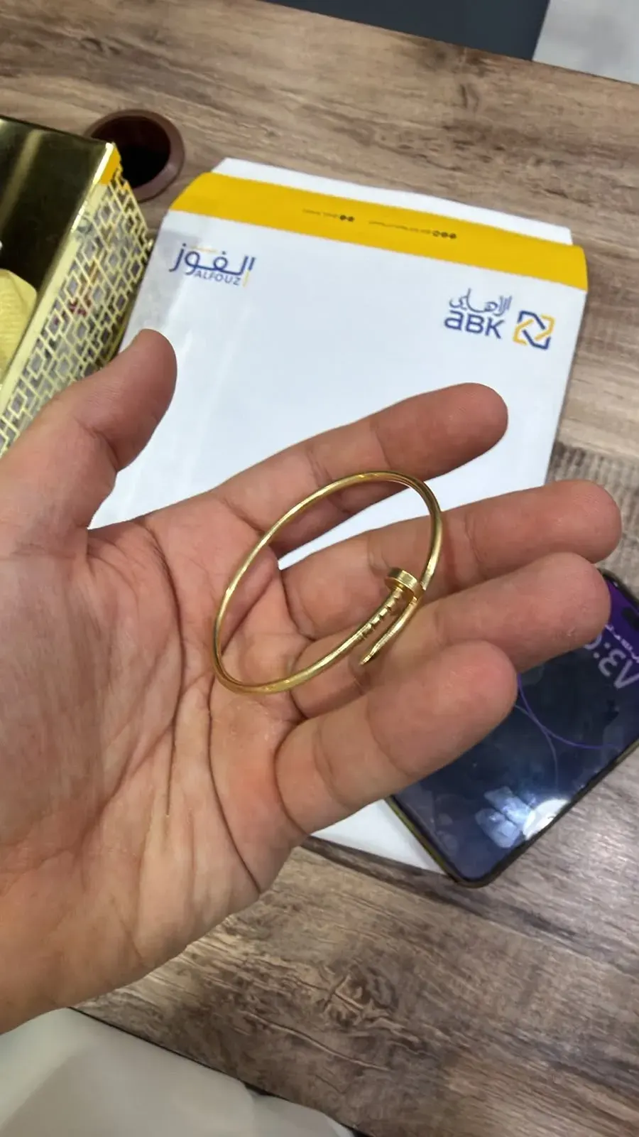 Cartier Cartier Juste un Clou Bracelet SM 750YG 15 HKJ491