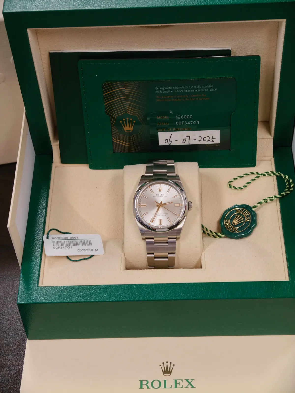 Rolex m126000-0001