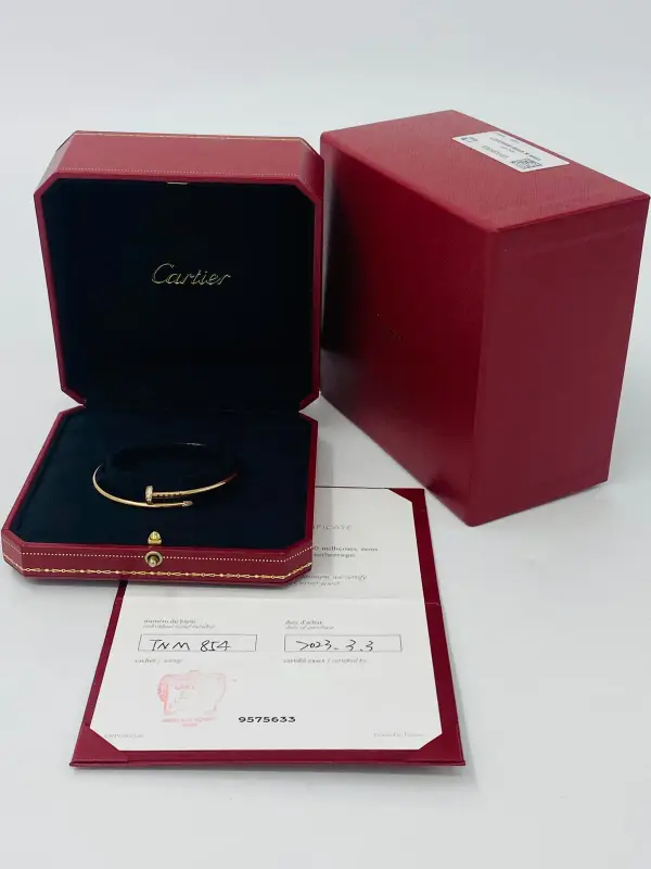 Cartier Cartier Juste un Clou Bracelet SM Diamond Bracelet 750PG 16 TNM854 2023