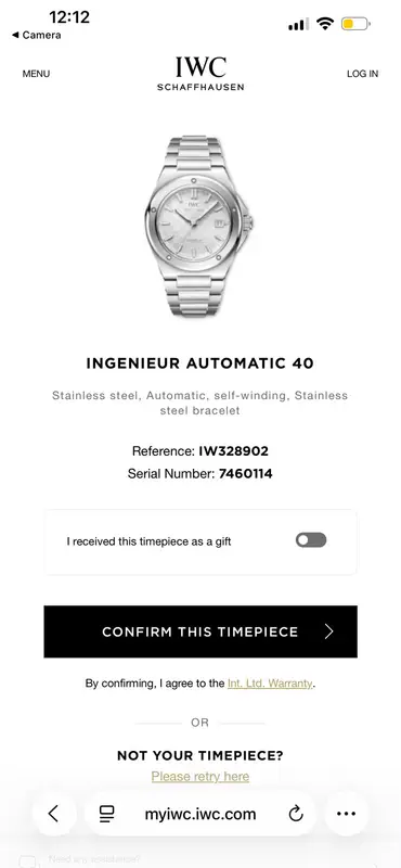 IWC IW328902