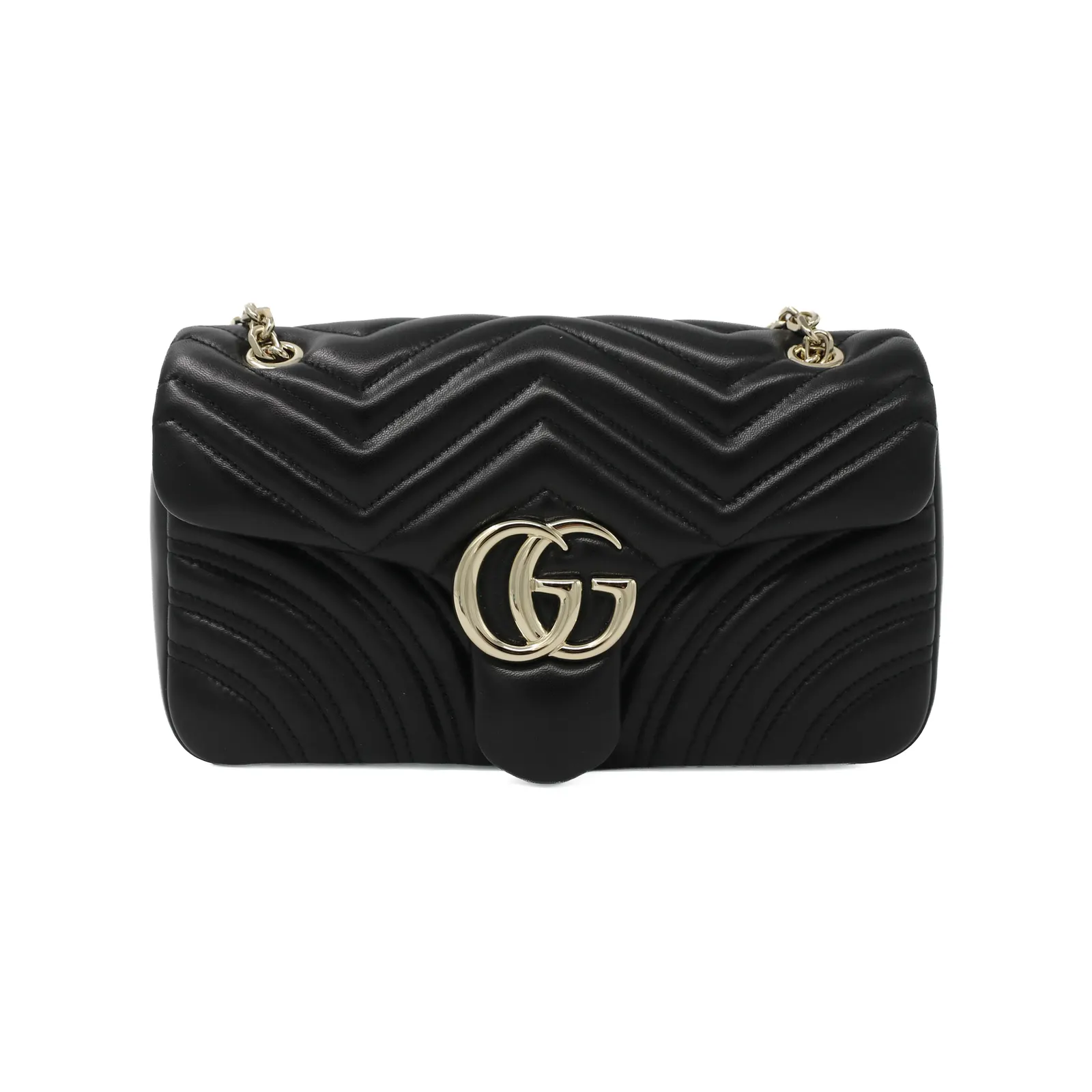 Gucci GG Marmont Medium Shoulder Bag Black 837267