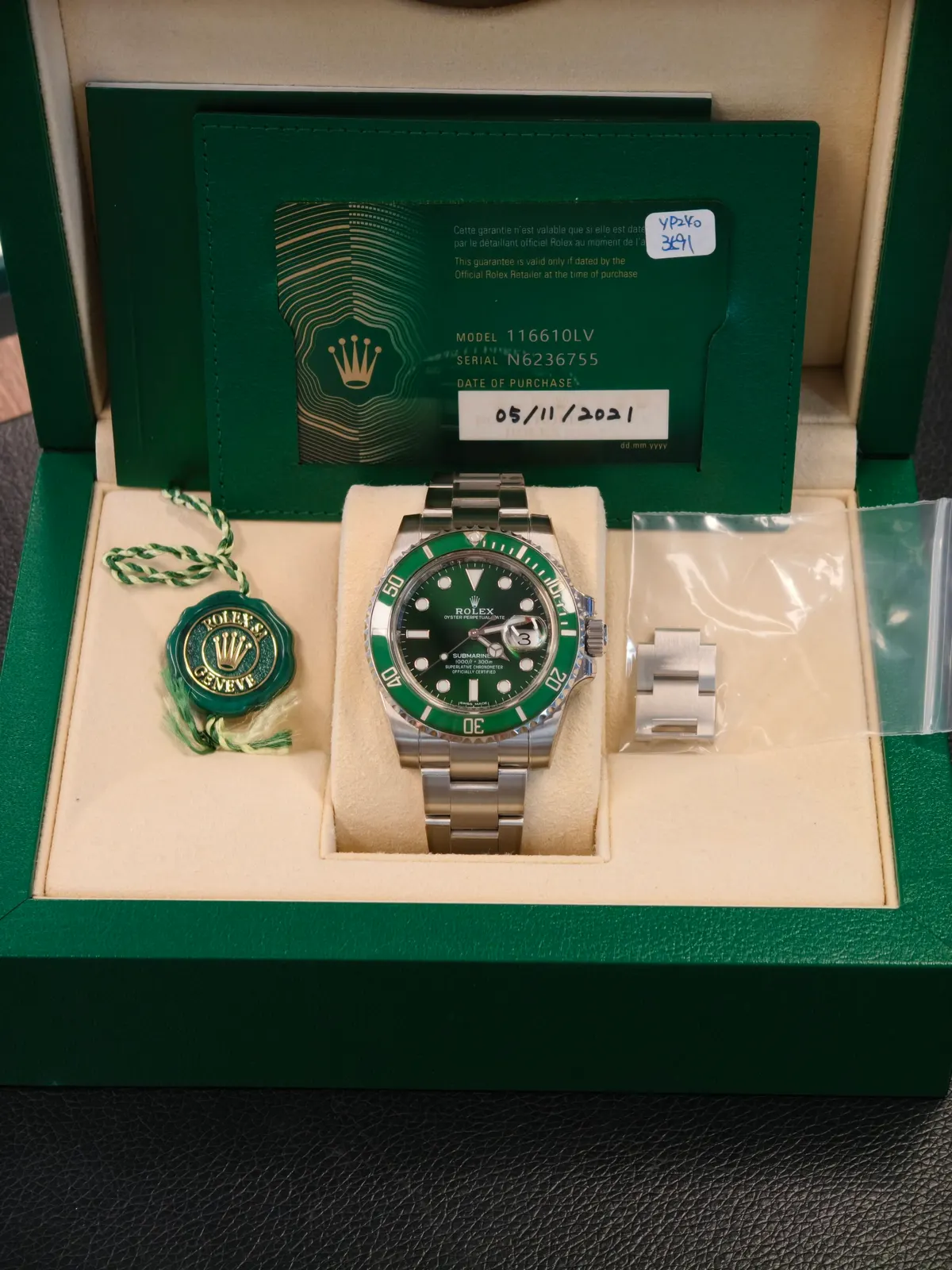 Rolex m116610lv-0002