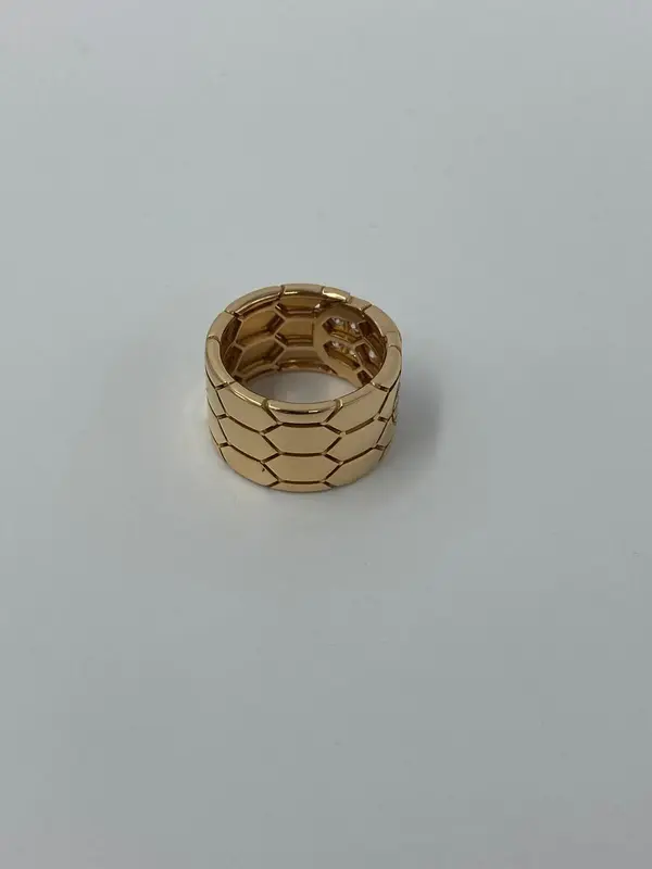 Unknown Bvlgari Serpenti Ring Half Diamond M EN9SAA