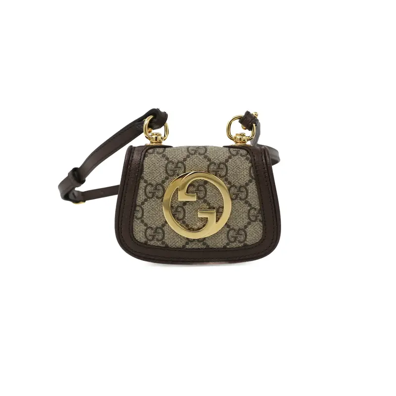 Gucci Blondie GG Supreme Chain Wallet 698635