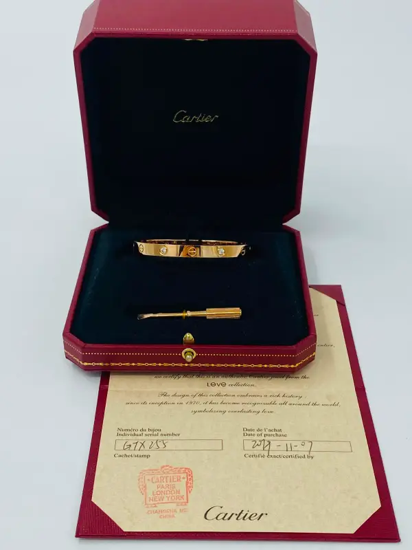 Cartier Cartier Love Bracelet 750PG 17 QH1560 2009