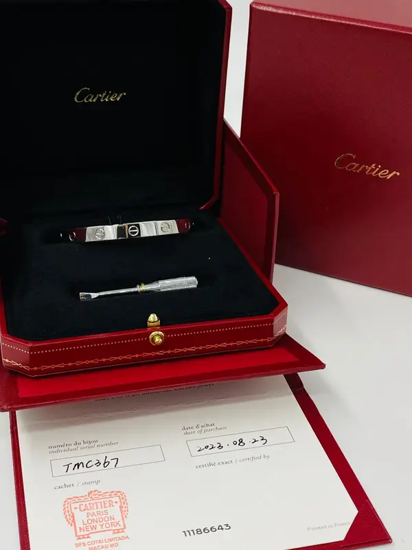 Unknown Cartier Love Bracelet 750WG 17 TMC367 2023