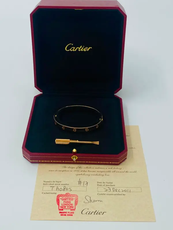 Cartier Cartier Love Bracelet 750PG 17 TA0805 2011