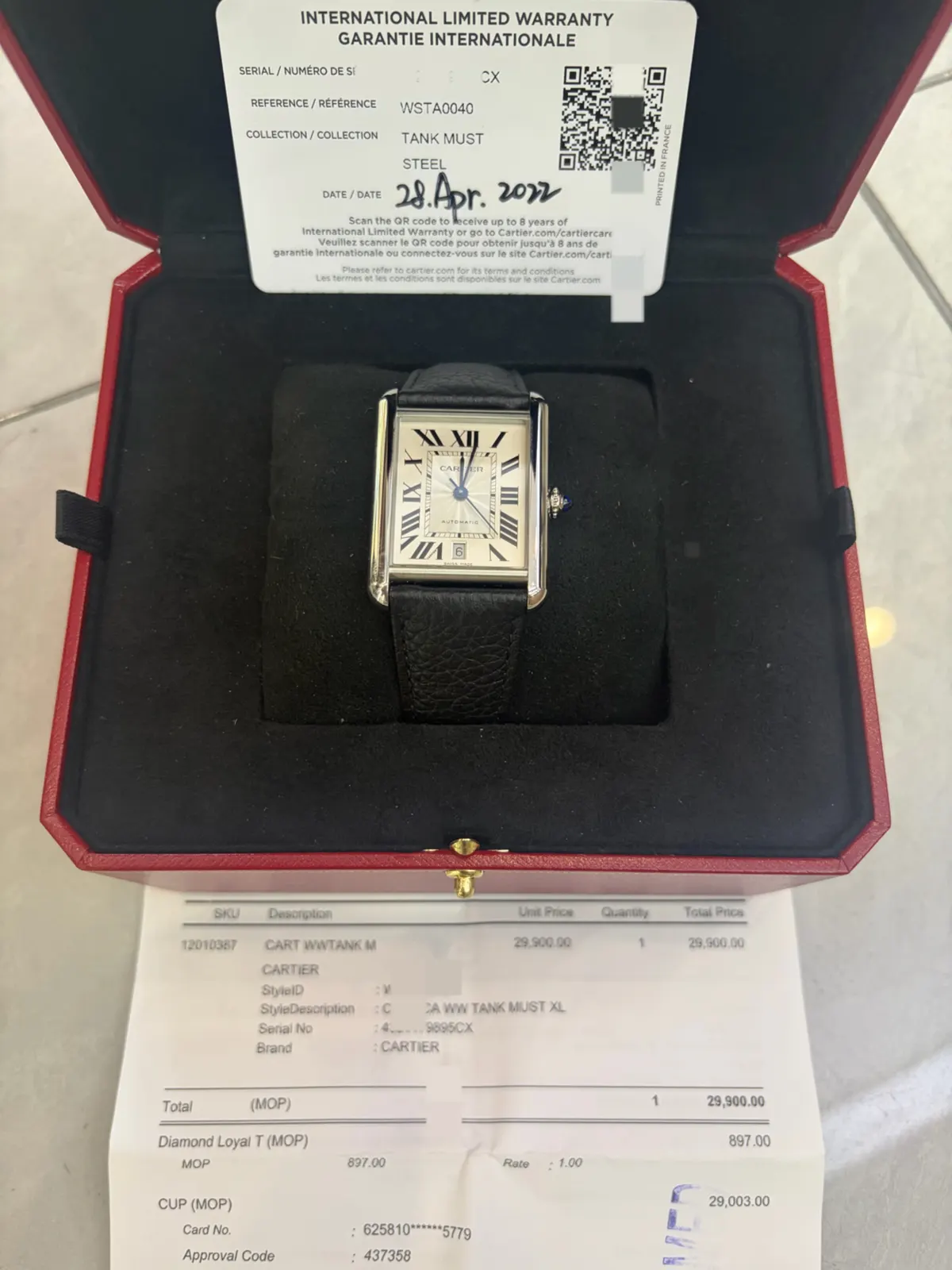 Cartier WSTA0040