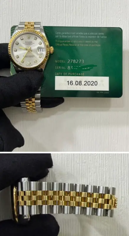 Rolex Datejust 31 278273g